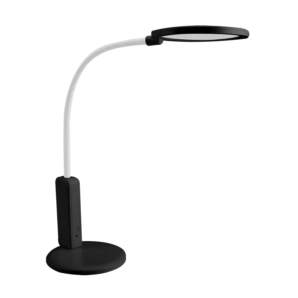 VERNE, Flexo led 7W, color negro-blanco