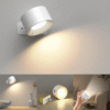 Aplique, foco LED portatil, recargable USB