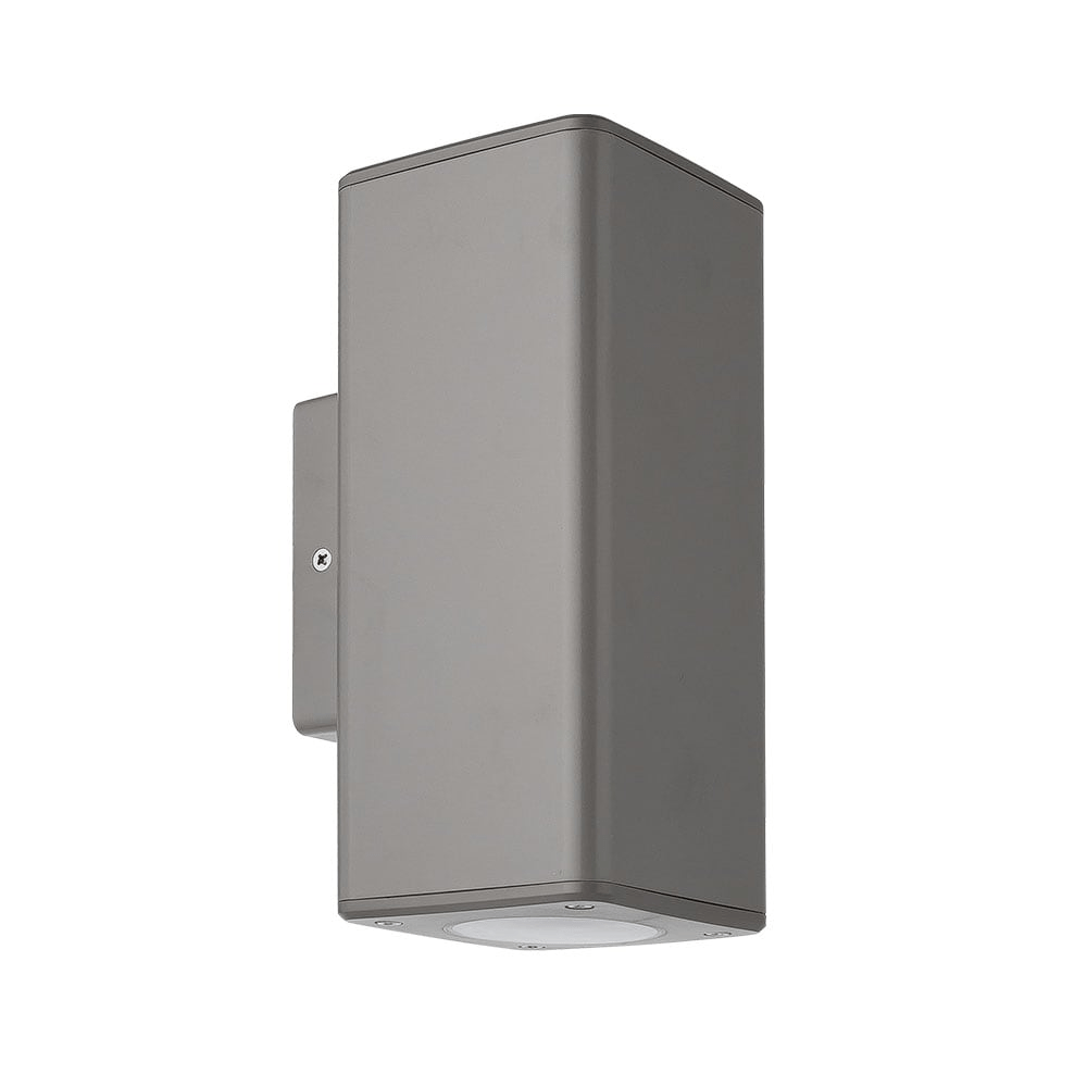 YOPOL, aplique exterior bañador de luz pared, color gris