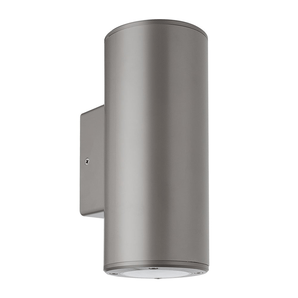 YOPOL, aplique exterior bañador de luz pared, color gris